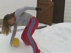 എണ്ണമയമുള്ള പെൺകുട്ടി മനുഷ്യൻ കൊഴുപ്പ് കഴുത